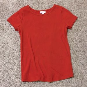 Cat and Jack Orange tight shirt